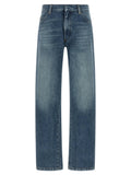 MM6 Maison Margiela MM6 Maison Margiela Blue Cotton Straight-Leg Jeans