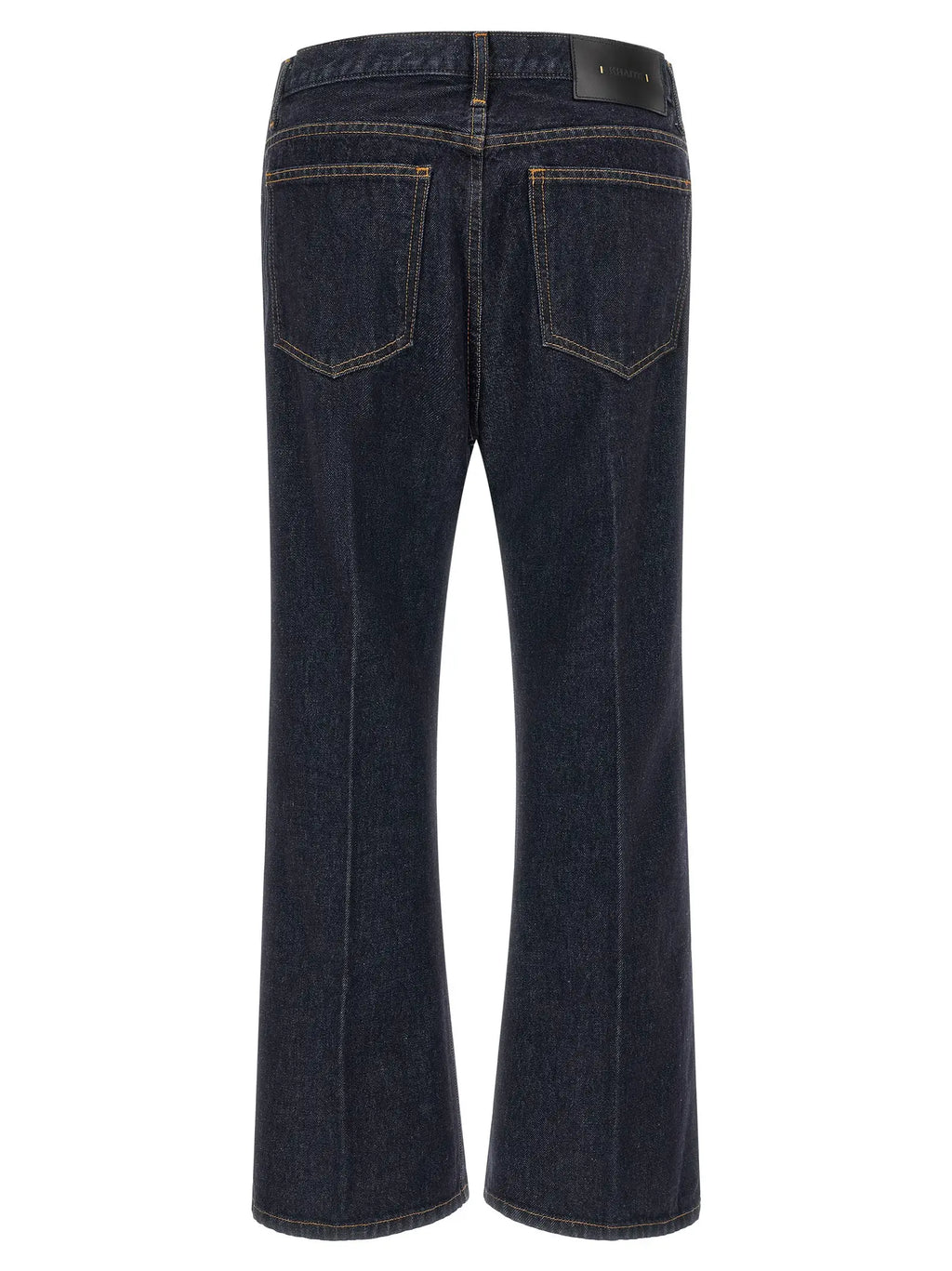 Khaite Khaite Blue Cotton Flared Jeans
