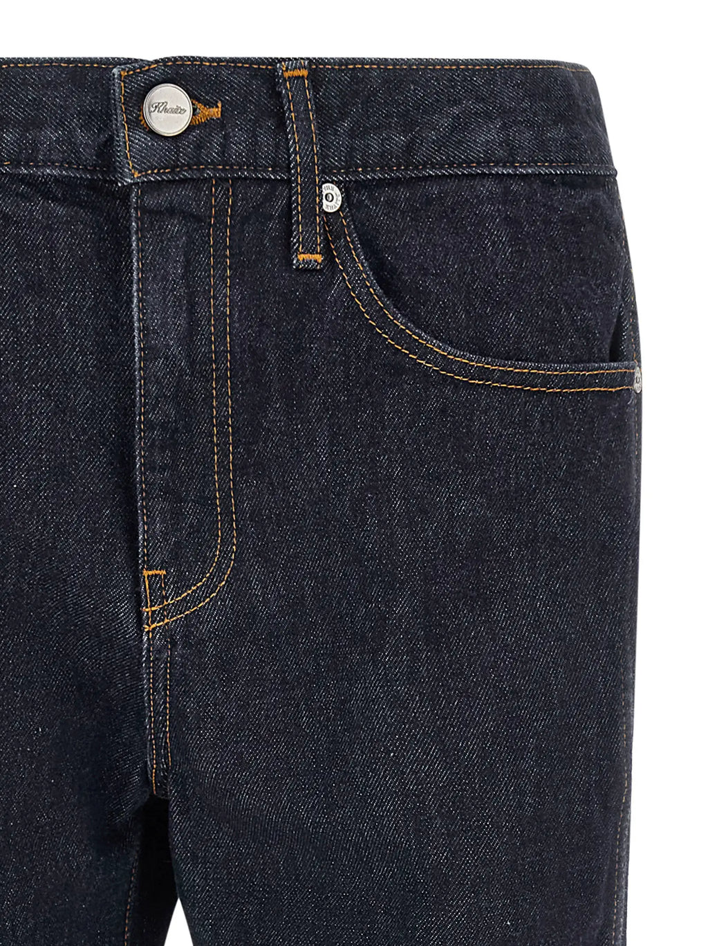 Khaite Khaite Blue Cotton Flared Jeans