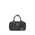 Miu Miu Miu Miu Black Calf Leather Bos Taurus Handbag