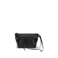 Balenciaga Black Calf Leather Bos Taurus Clutch Bag