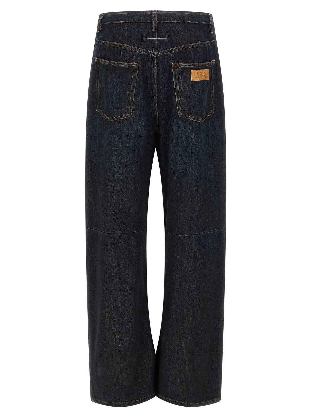MM6 Maison Margiela Jean en coton denim bleu