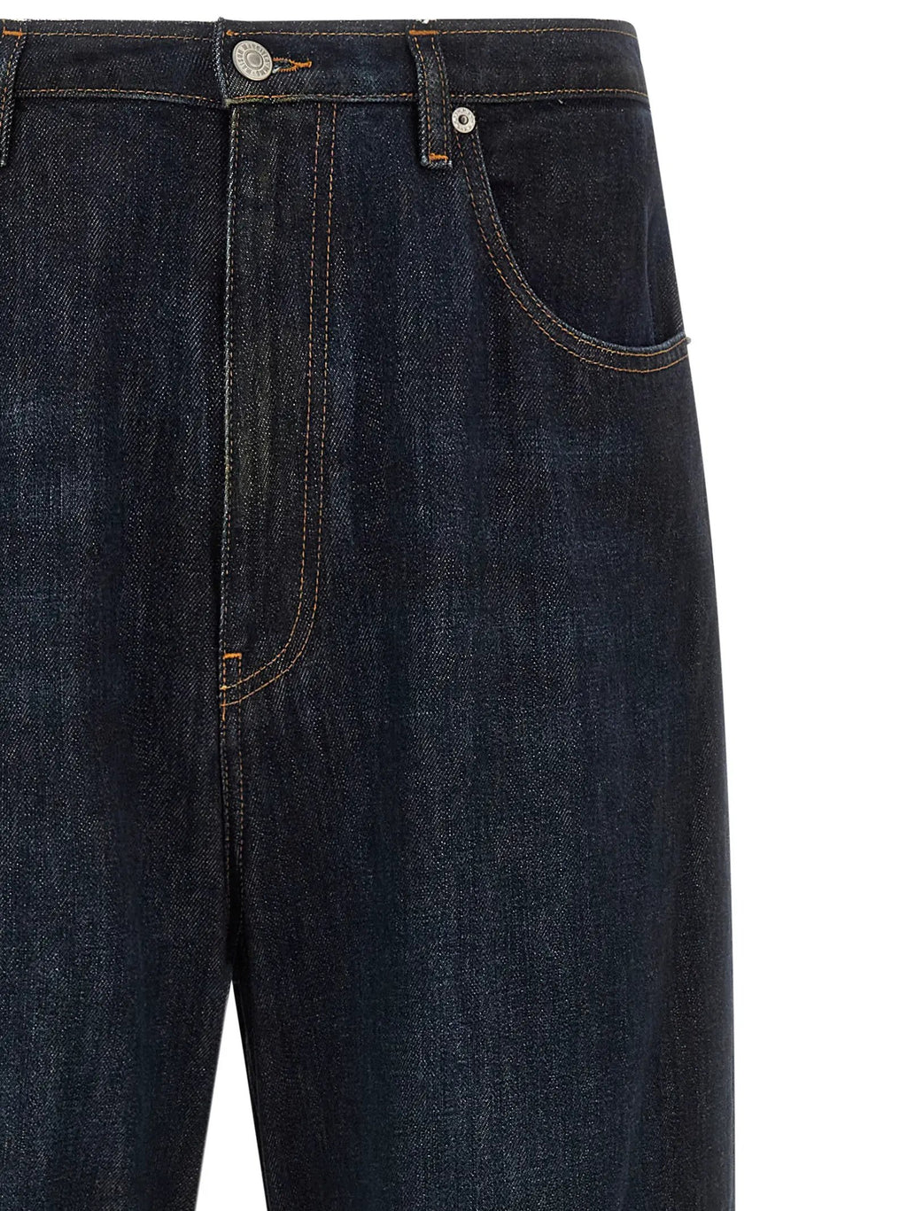 MM6 Maison Margiela Jean en coton denim bleu