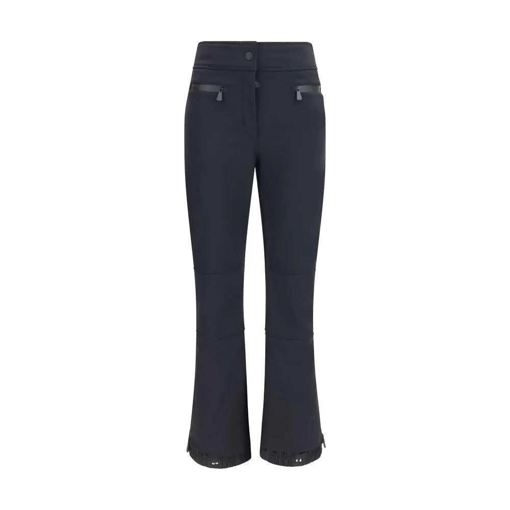 Pantalon de sport noir en polyester Moncler Grenoble