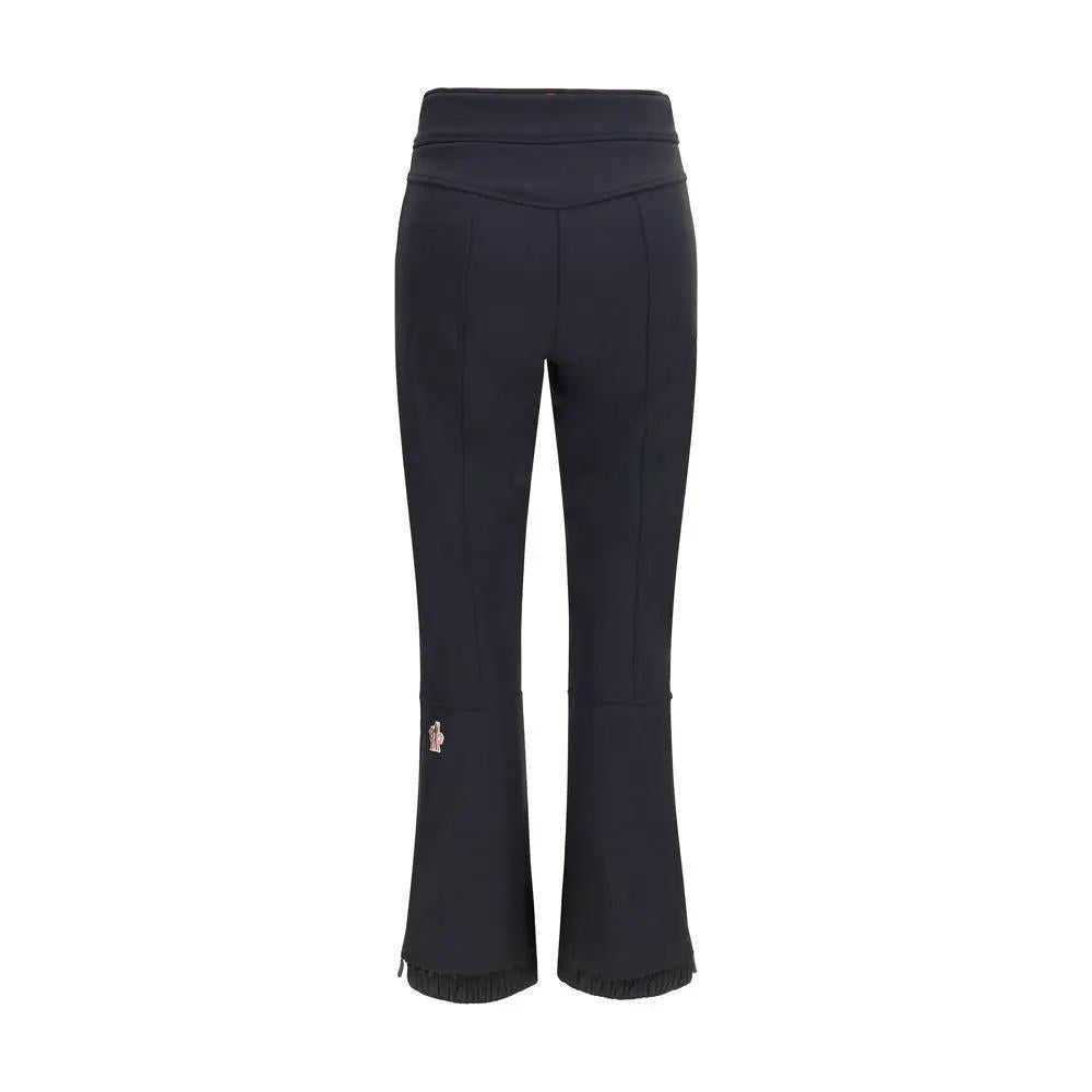 Pantalon de sport noir en polyester Moncler Grenoble