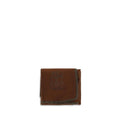 Pochette de costume en soie marron Brunello Cucinelli