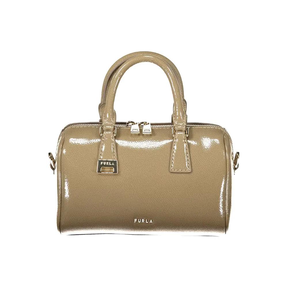Furla Green Leather Women's Bag
