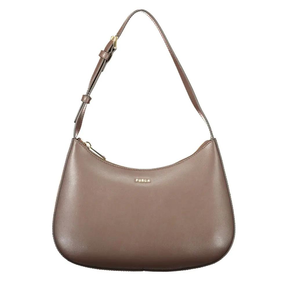 Furla Brown Leather Women's Bag