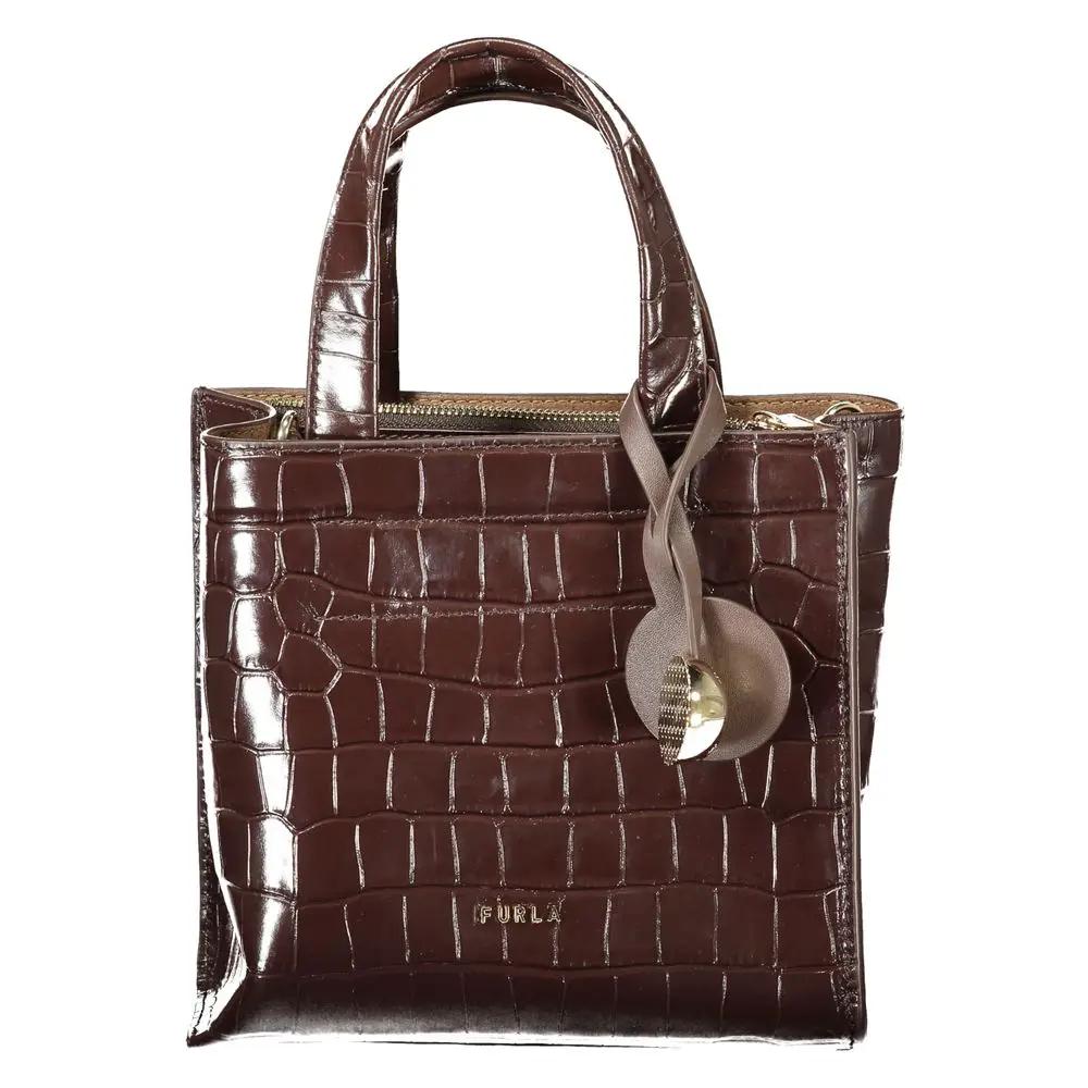 Sac pour femme Furla en cuir marron