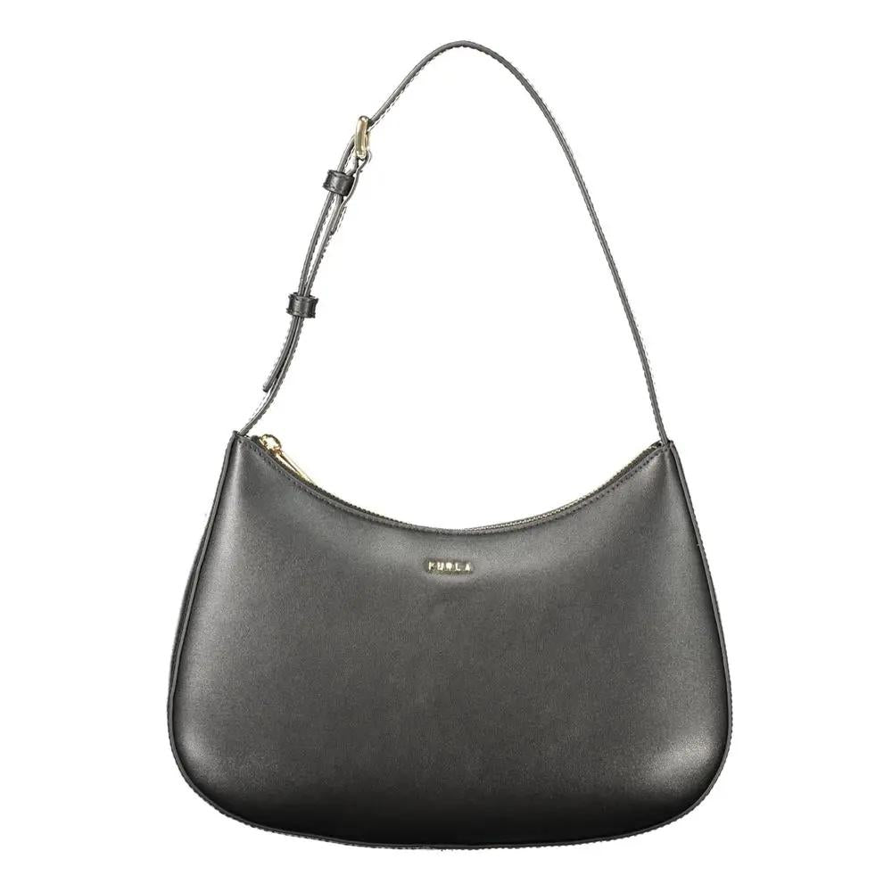 Furla Black Leather Women's Bag