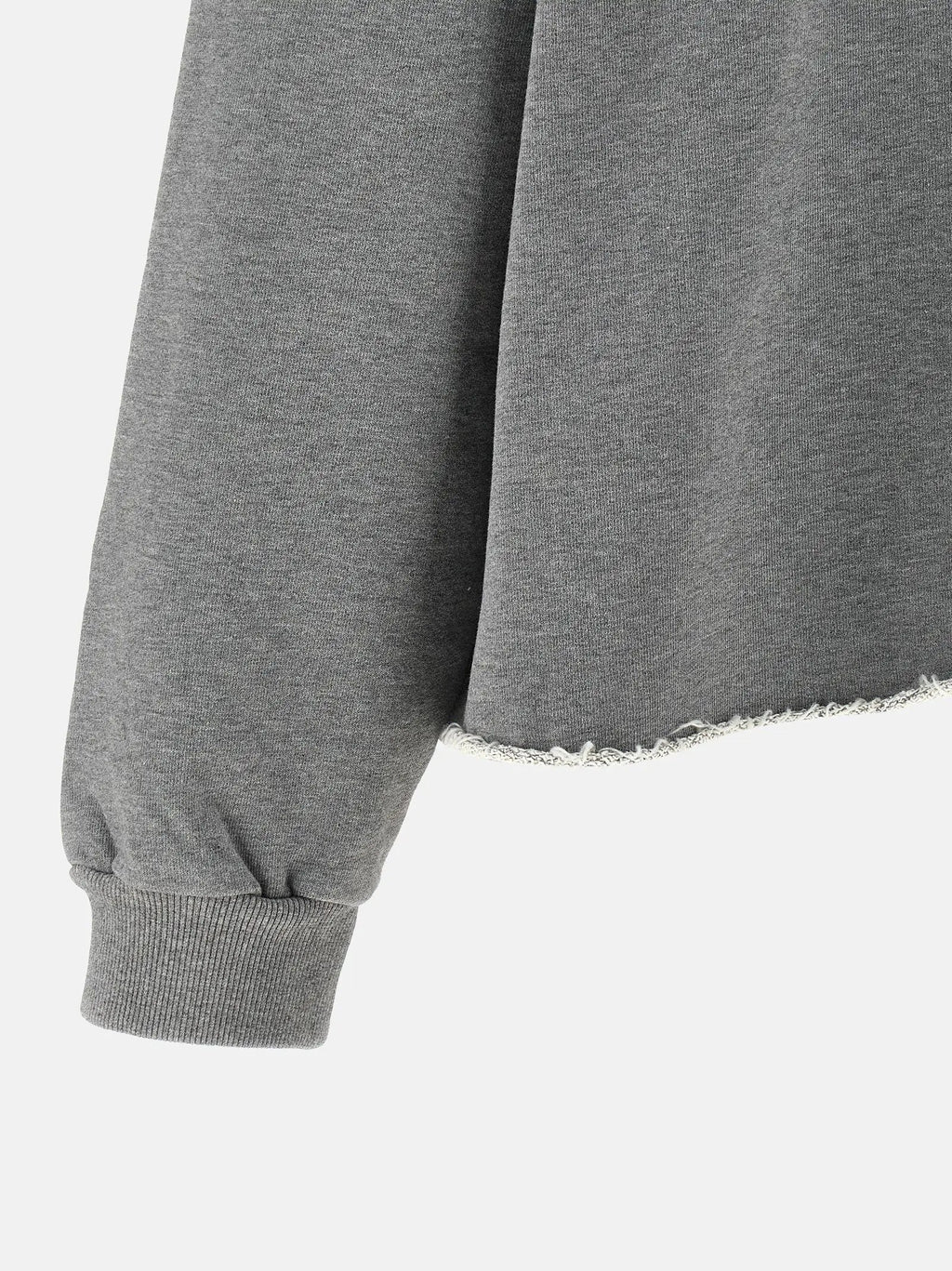 MM6 Maison Margiela MM6 Maison Margiela Gray Cotton Sweatshirt