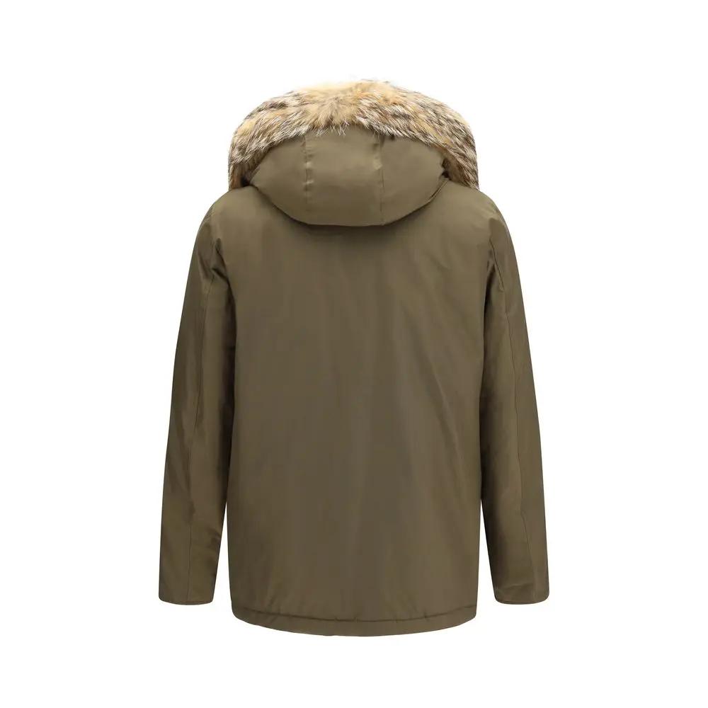 Woolrich Woolrich Bicolor Cotton Parka