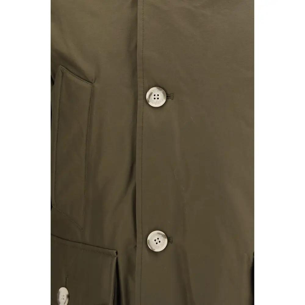 Woolrich Woolrich Bicolor Cotton Parka