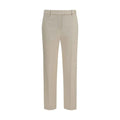 Brunello Cucinelli Brunello Cucinelli Beige Cotton Dress Pants
