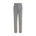 Brunello Cucinelli Brunello Cucinelli Gray Wool Oves Aries Dress Pants