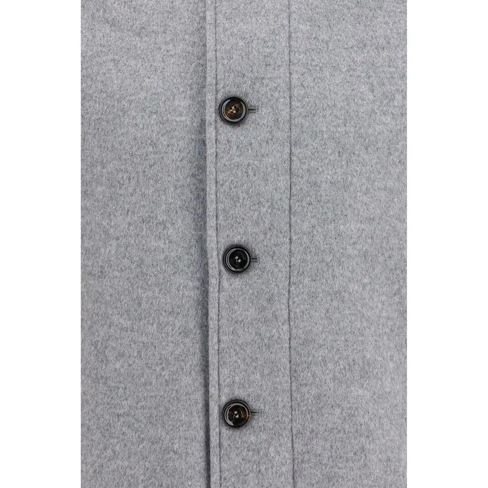 MooRER MooRER Gray Goose Down Full-Length Jacket