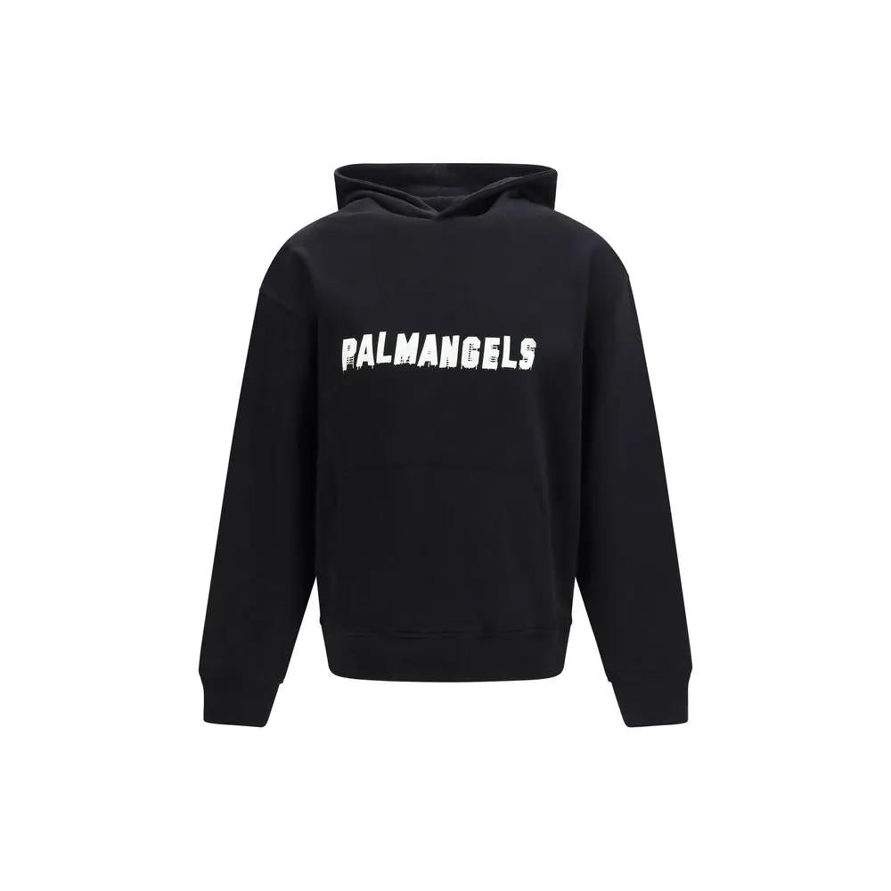 Palm Angels Palm Angels Black Cotton Sweatshirt