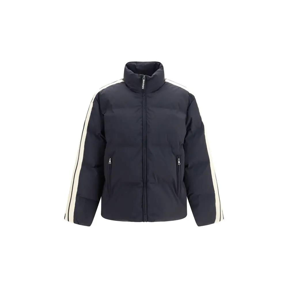 Palm Angels Palm Angels Black Polyamide Full-Length Jacket