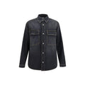 Palm Angels Palm Angels Blue Denim Shirt