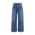 Palm Angels Palm Angels Blue Cotton Jeans Denim