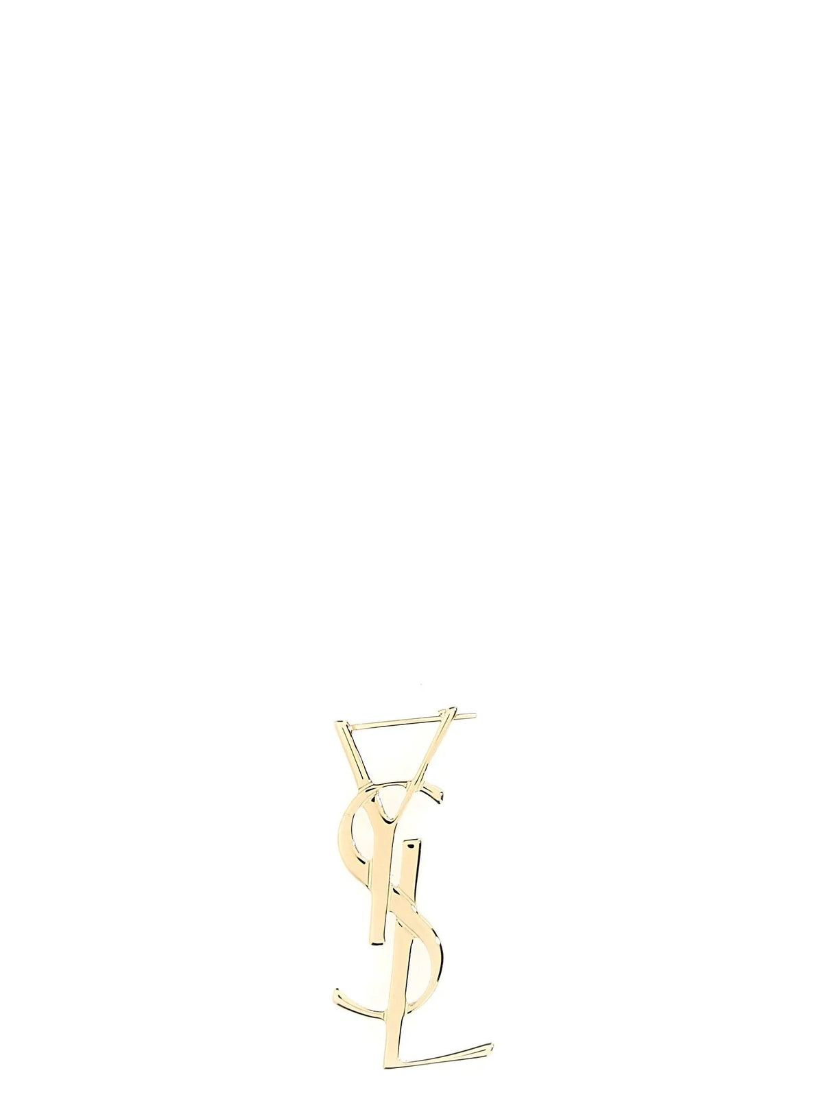 Saint Laurent Saint Laurent Gold Brass Earrings
