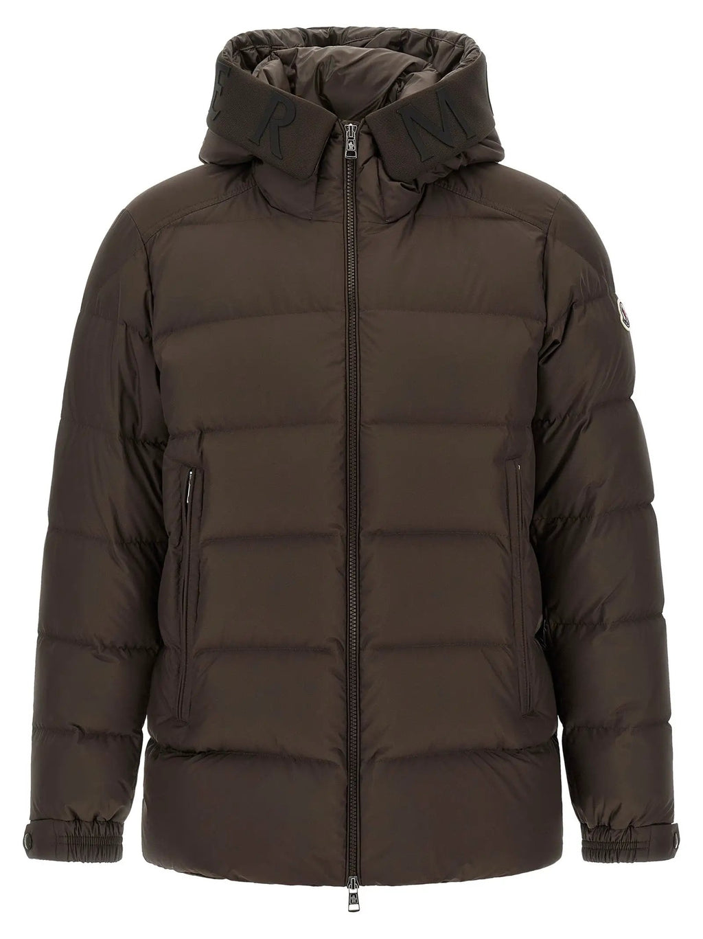 Moncler Moncler Brown Polyester Full-Length Jacket
