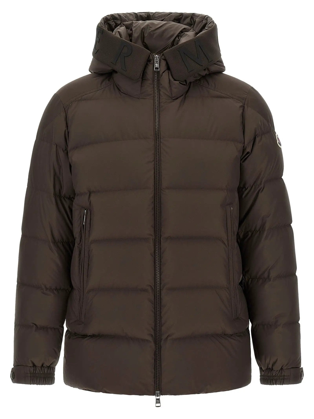 Moncler Moncler Brown Polyester Full-Length Jacket