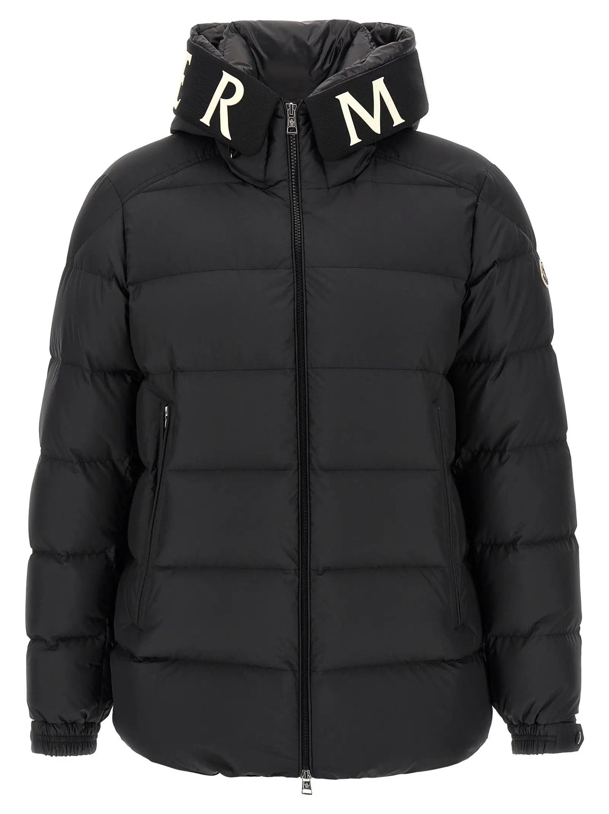 Moncler Moncler Black Polyester Full-Length Jacket