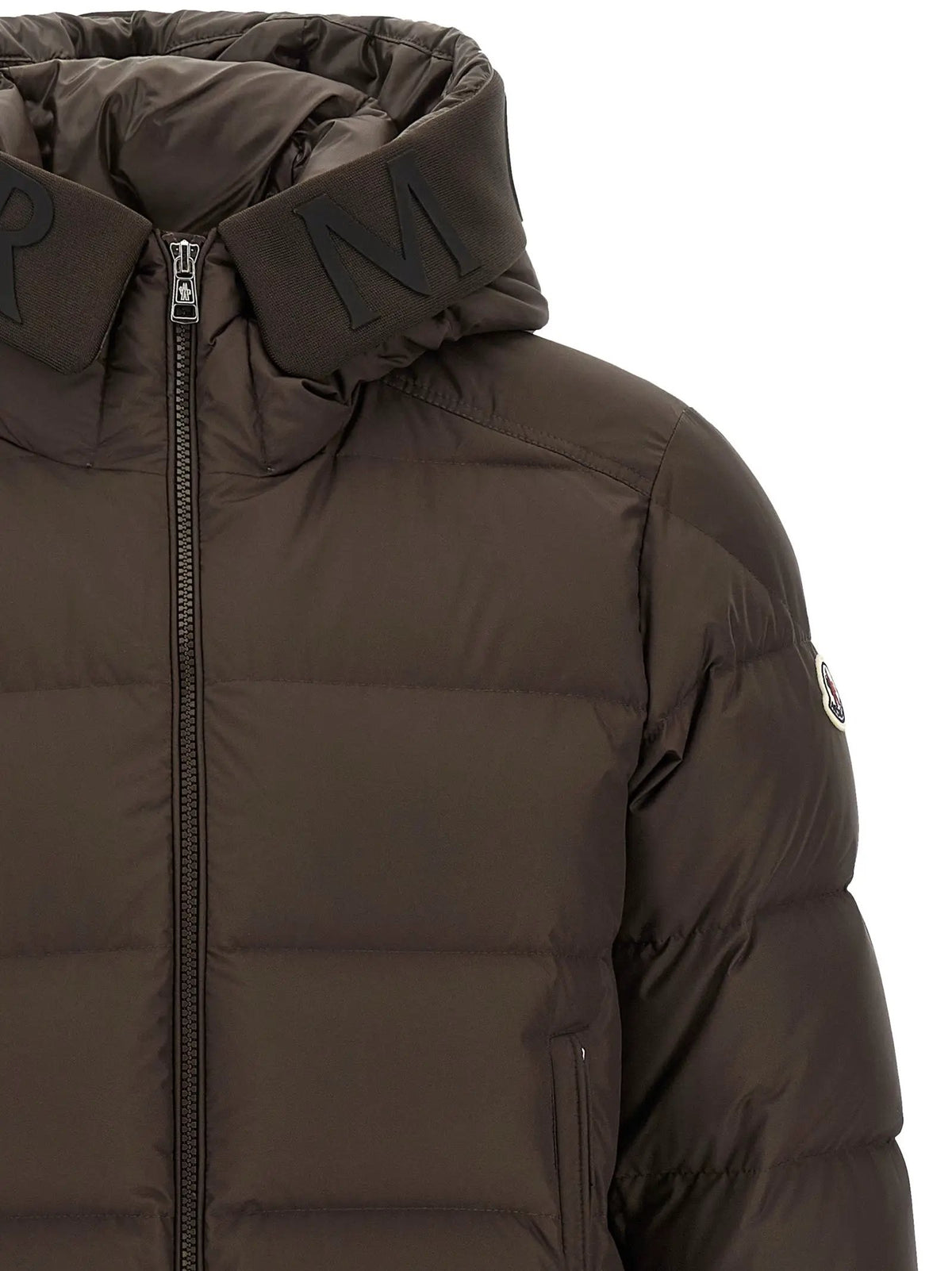 Moncler Moncler Brown Polyester Full-Length Jacket