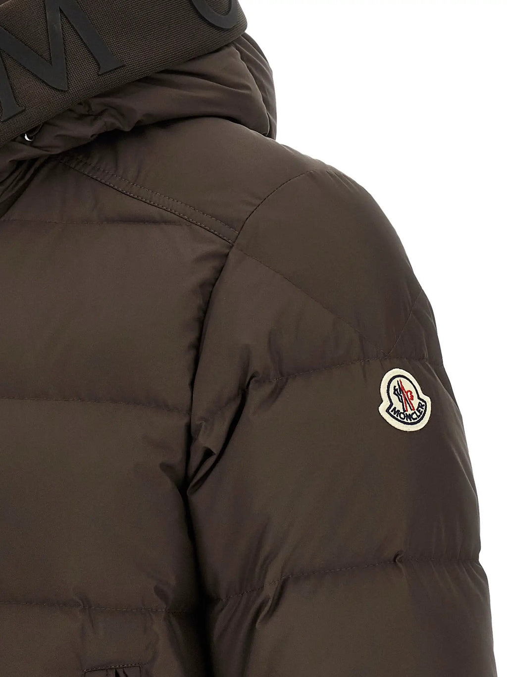 Moncler Moncler Brown Polyester Full-Length Jacket