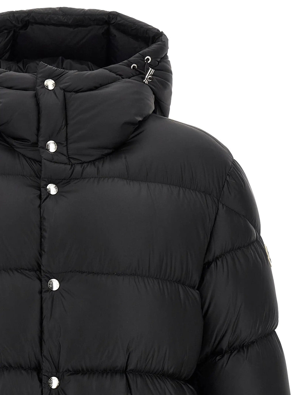 Moncler Moncler Black Polyamide Full-Length Jacket