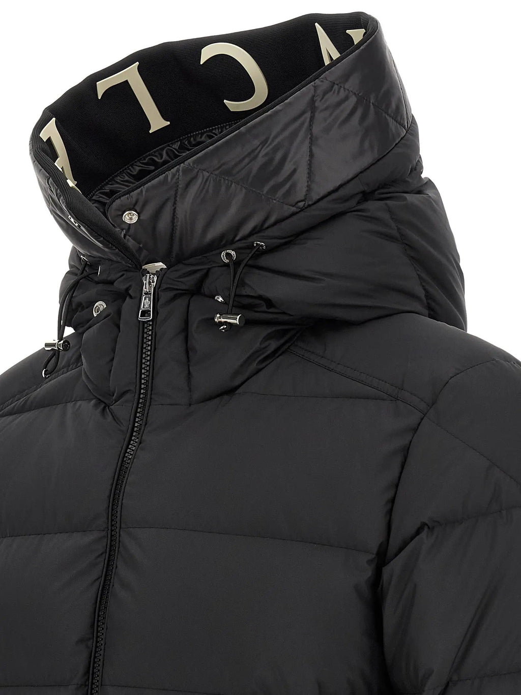Moncler Moncler Black Polyester Full-Length Jacket