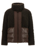 Moncler Moncler Brown Polyester Full-Length Jacket