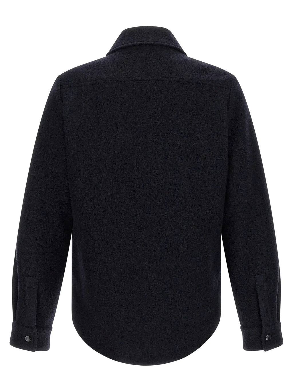 Moncler Moncler Blue Virgin Wool Blouse
