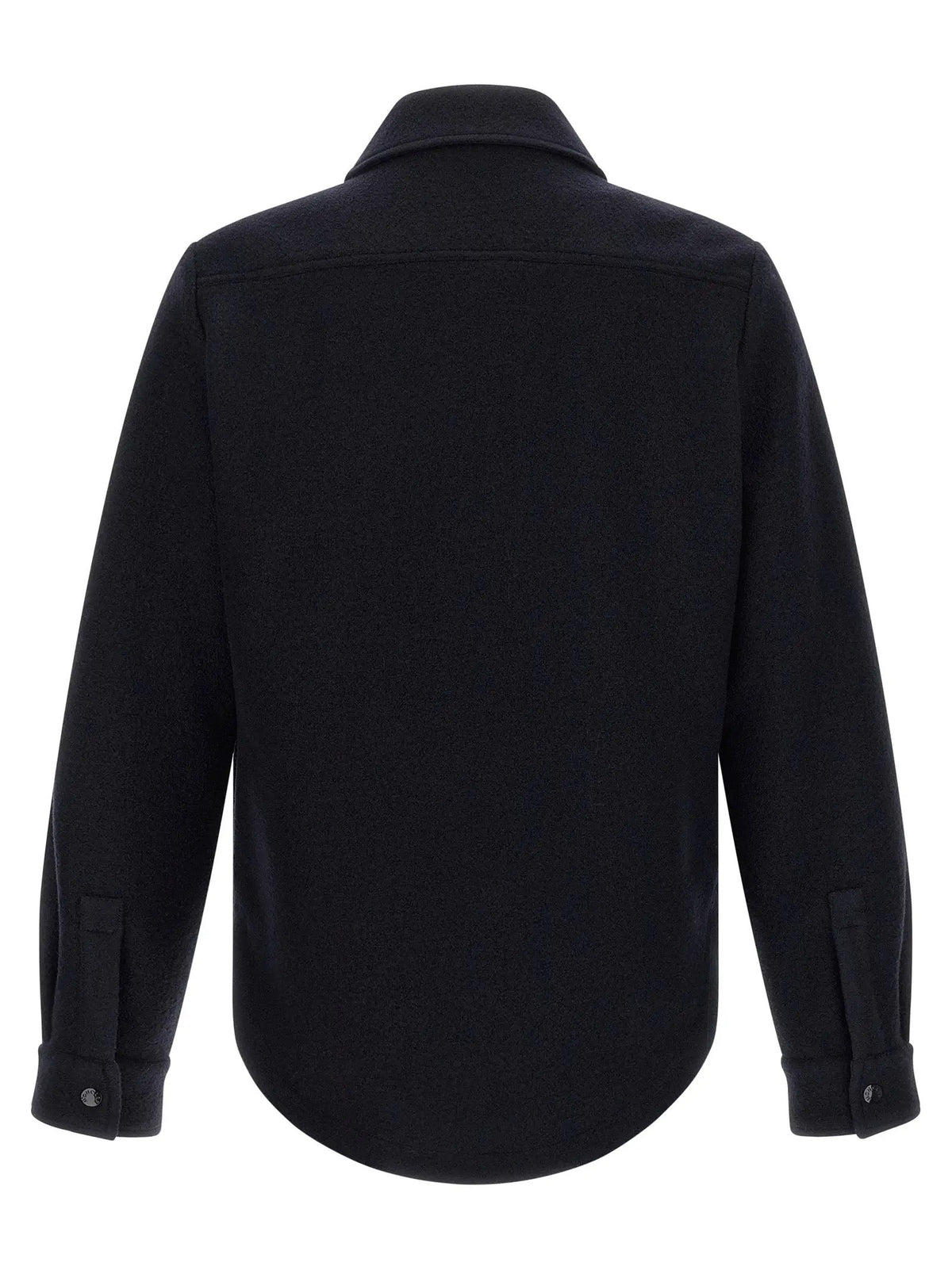 Moncler Moncler Blue Virgin Wool Blouse