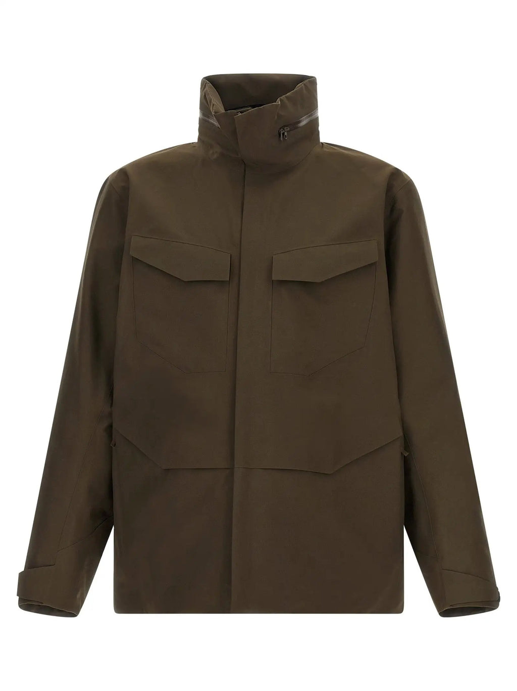 Arc'teryx Veilance Arc'teryx Veilance Brown Nylon Shell Jacket
