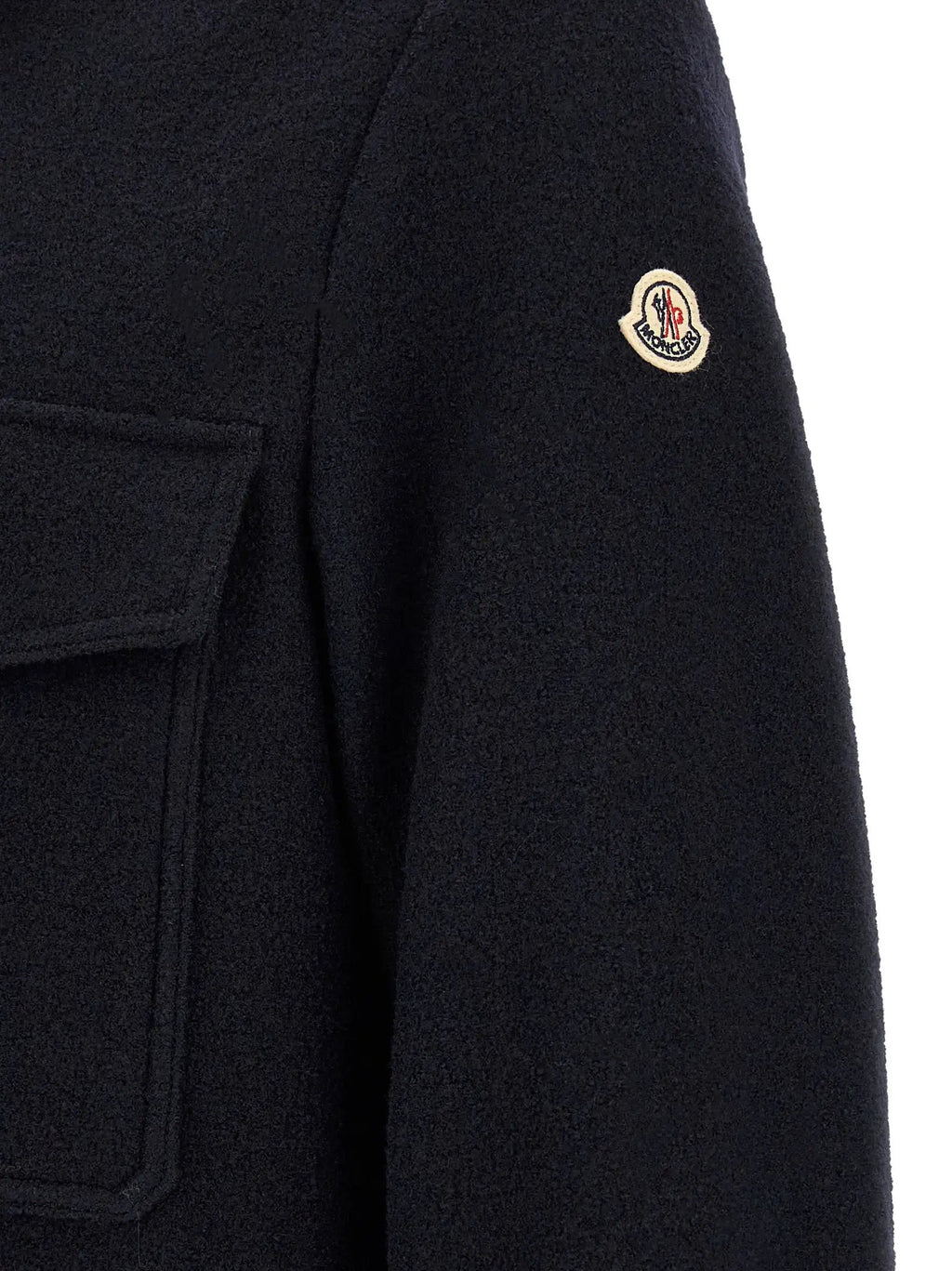 Moncler Moncler Blue Virgin Wool Blouse