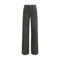 L'Agence L'Agence Bicolor Cotton Flared Jeans