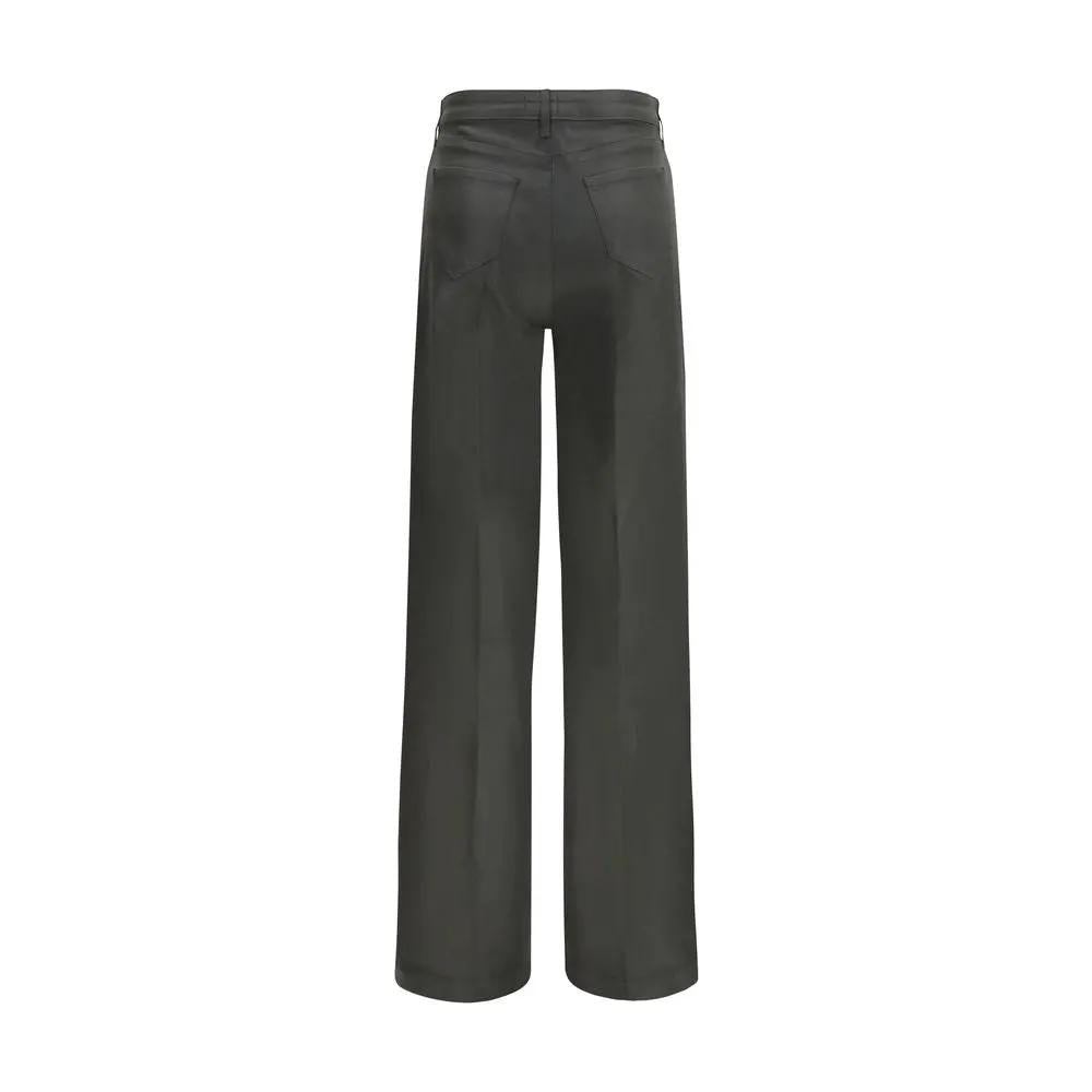 L'Agence L'Agence Bicolor Cotton Flared Jeans