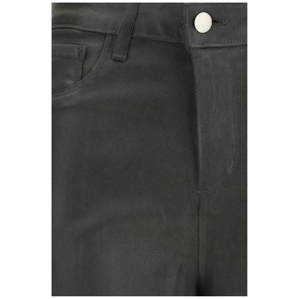 L'Agence L'Agence Bicolor Cotton Flared Jeans
