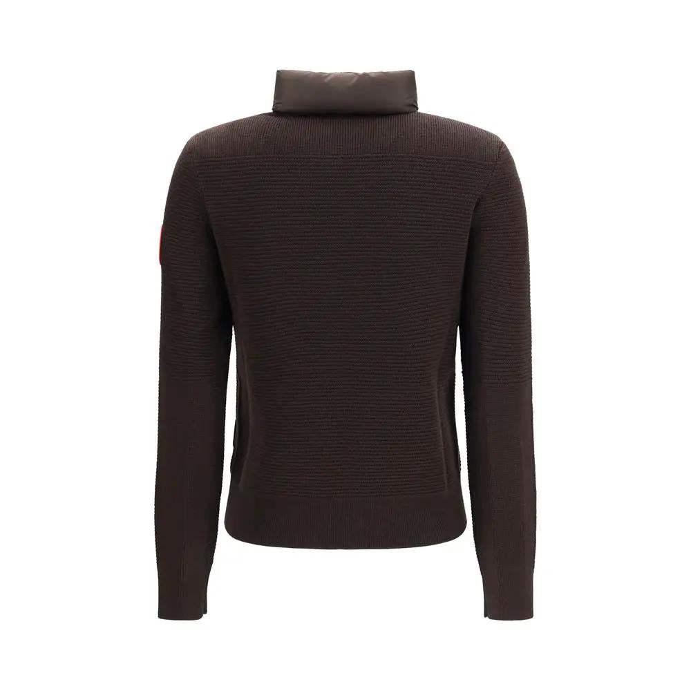 Canada Goose Canada Goose Brown Wool Oves Aries Full-Length Jacket