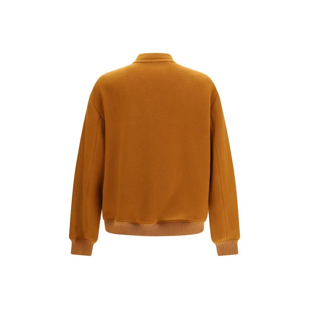 Valentino Garavani Valentino Garavani Brown Wool Oves Aries Bomber