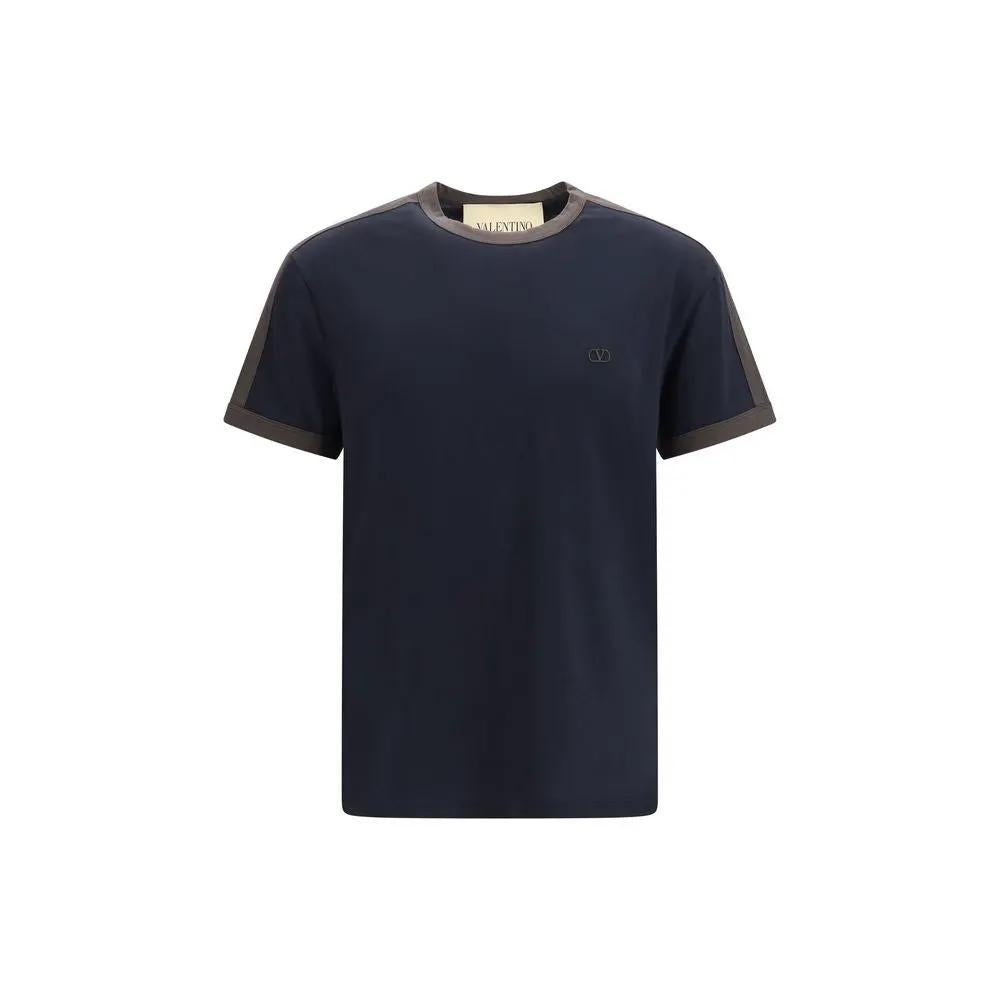 Valentino Garavani Valentino Garavani Blue Cotton T-Shirt