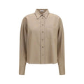 Brunello Cucinelli Brunello Cucinelli Beige Denim Shirt