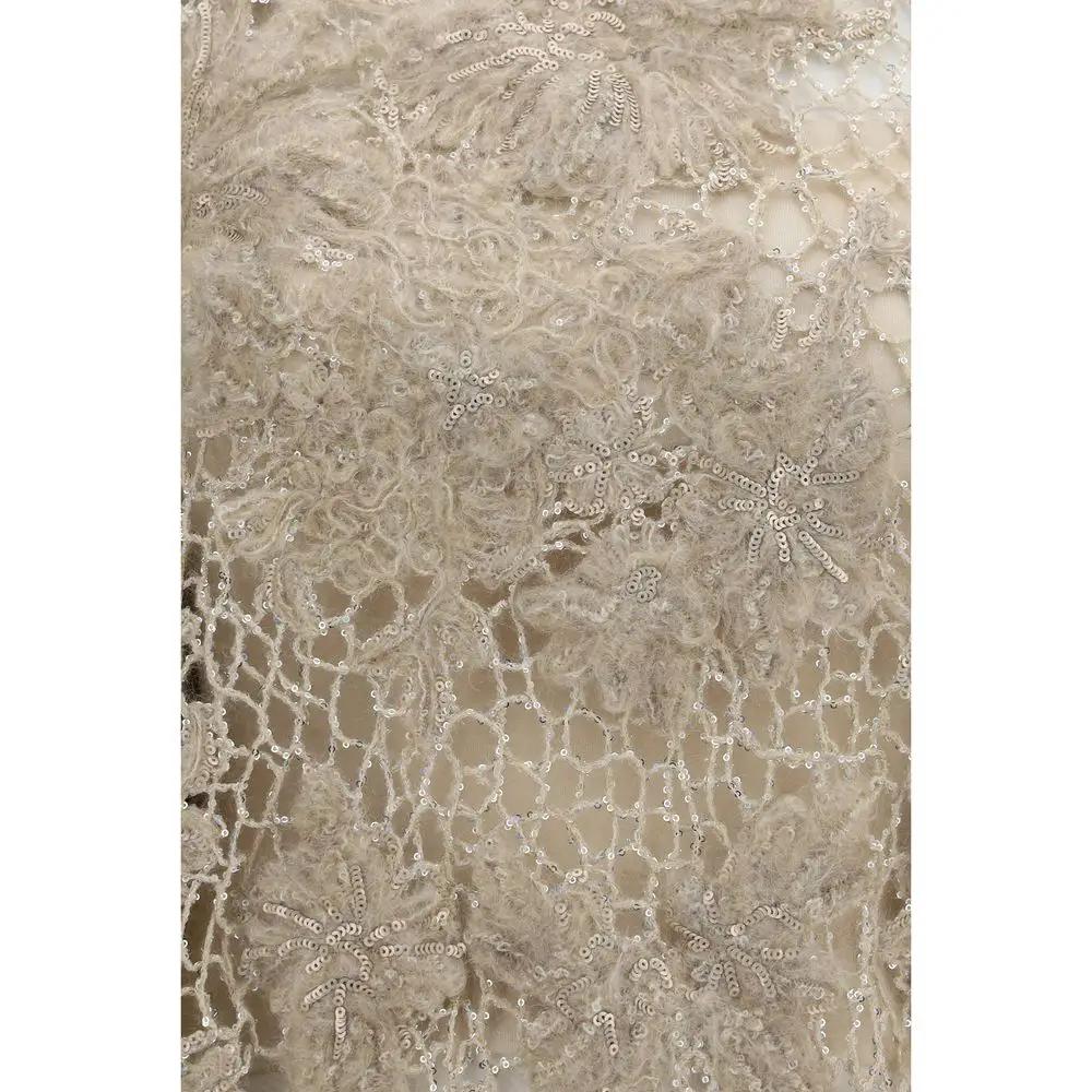 Brunello Cucinelli Brunello Cucinelli Beige Mohair Sweatshirt