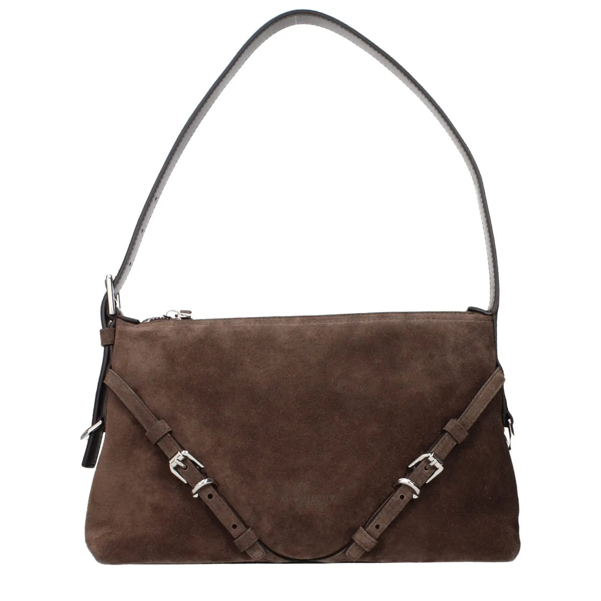 Sac porté épaule Givenchy en cuir marron