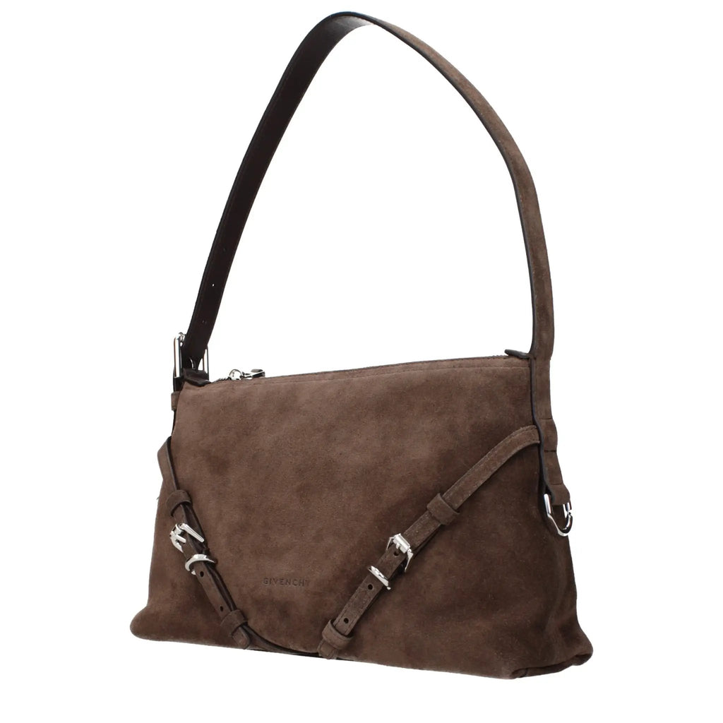 Sac porté épaule Givenchy en cuir marron
