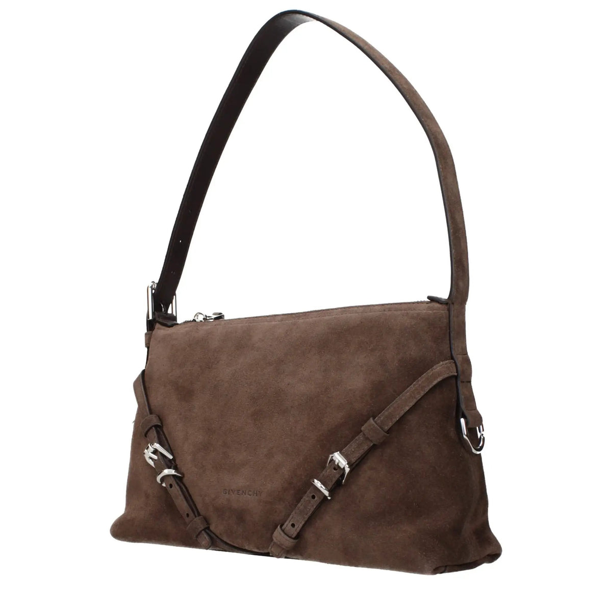 Sac porté épaule Givenchy en cuir marron