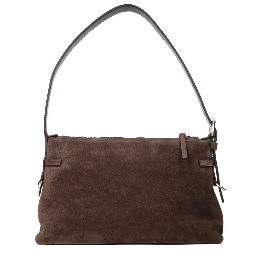 Sac porté épaule Givenchy en cuir marron