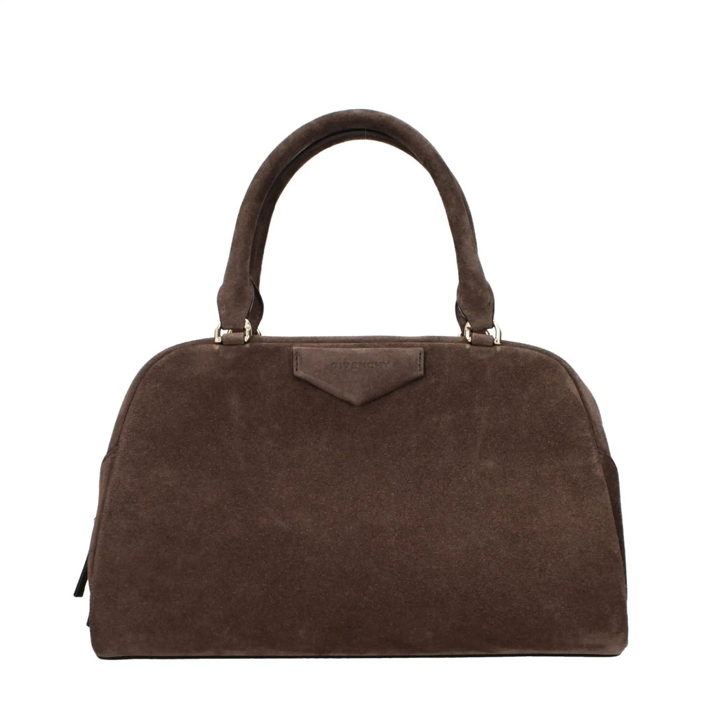 Sac à main en cuir marron Givenchy